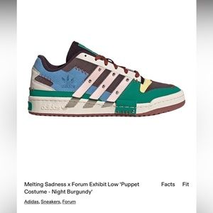 Adidas walking shoe, Melting Sadness Low Puppet Costume